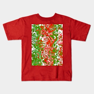 Christmas Abstract Kids T-Shirt